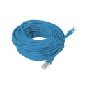 PATCHCORD CAT.5E UTP 15M BLUE FLUKE PASSED LANBERG