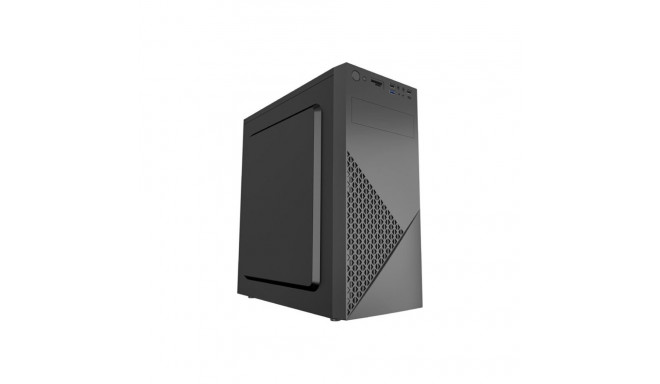 GEMBIRD kontorikorpuse Fornax 170 ATX 2x USB 2.0 + 1x USB 3.0 + 1x USB Type-C + kaardilugeja must ko