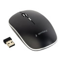 GEMBIRD Silent wireless optical mouse black