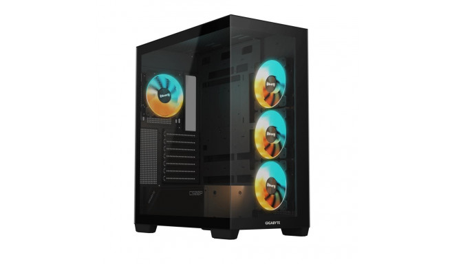 Case|GIGABYTE|GB-C500P ST|MidiTower|Case product features Transparent panel|ATX|MicroATX|MiniITX|Col