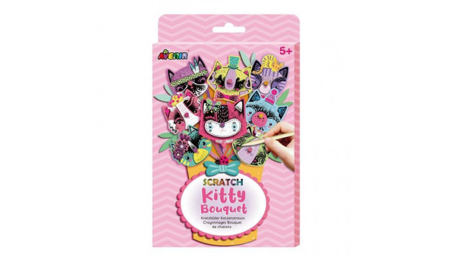 TOY AVENIR SCRATCH KITTY BOUQUET