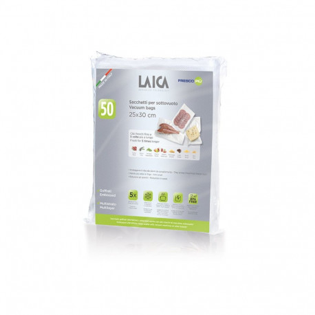 Vacuum Sealer Bag - LAICA VT35100 25x30 cm Pack of 50