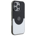 Mercedes MEHMP16L23HBIGK iPhone 16 Pro 6.3" black silver hardcase Double Layer BiColor MagSafe