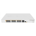 MikroTik 24xGig LAN, 4xSFP+ Rack 19" PoE 802.3af/at 500W (MT CRS328-24P-4S+RM)
