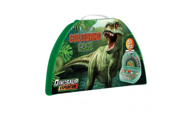 Joonistamise komplekt Dinosaurus, 51 osa