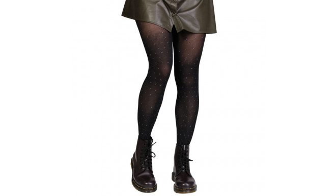 SOKISAHTEL POIS musta värvi täpilised sukkpüksid 455, 424