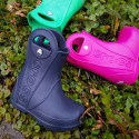 Kalosze dla dzieci Crocs Handle Rain zielone 12803 3E8 24-25