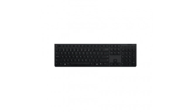 Lenovo Professional Wireless Rechargeable Keyboard 4Y41K04074 Lithuanian, Scissors switch keys, Grey