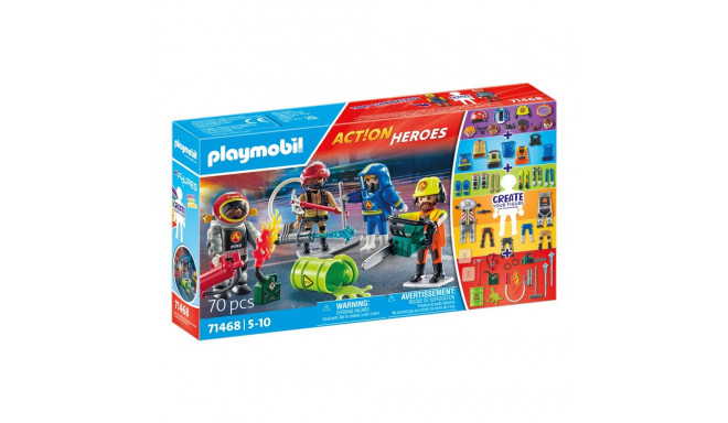 PLAYMOBIL ACTION HEROES figuurid tuletõrjepääste 71468