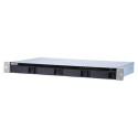 QNAP TS-431XeU NAS Rack (1U) Ethernet LAN Black, Stainless steel Alpine AL-314