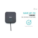 i-tec USB-C HDMI Dual DP Docking Station with Power Delivery 100 W