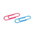 Paper clips 28mm 100pcs. round, colored CENTRUM