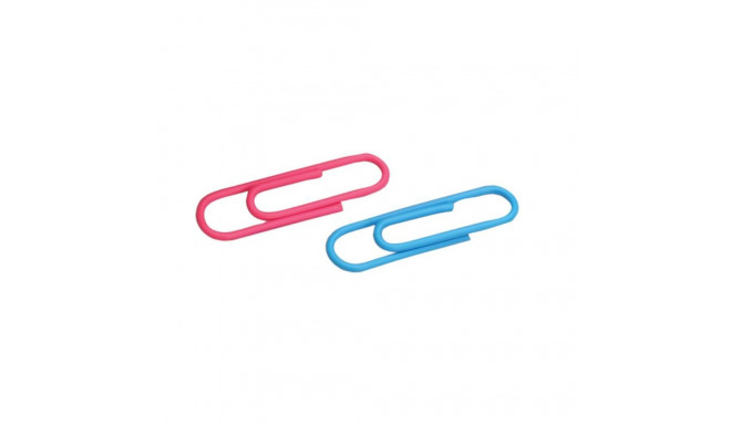 Paper clips 28mm 100pcs. round, colored CENTRUM