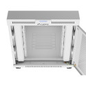 RACK CABINET 19" FREE-STANDING 15U/800X1000 (FLAT PACK) WITH MESH DOOR LCD GREY LANBERG