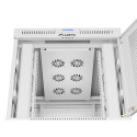 RACK CABINET 19" FREE-STANDING 15U/800X1000 (FLAT PACK) WITH MESH DOOR LCD GREY LANBERG