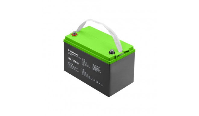 QOLTEC 53080 Gel Battery 12V 100Ah