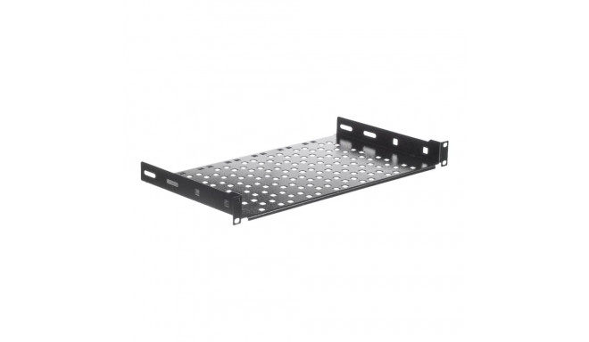 NETRACK 119-100-250-012 Netrack equipment shelf 19 1U/250mm charcoal