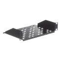 NETRACK 110-100-150-012 Netrack equipment shelf 10 1U/150mm, charcoal