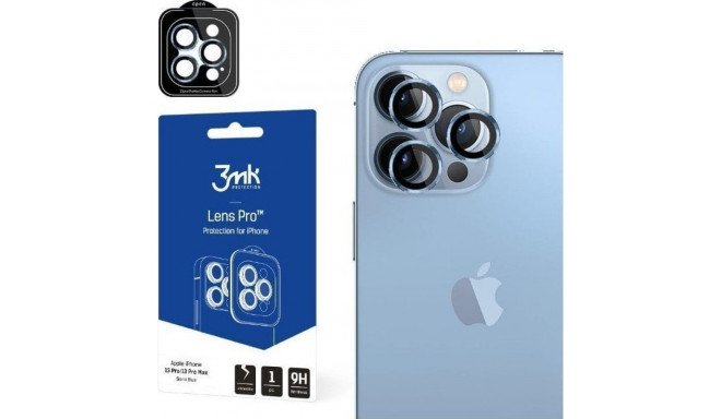 3MK Hybrid Glass for Camera Lens 3MK Lens Protection Pro Apple iPhone 13 Pro/13 Pro Max Blue/Sierra 