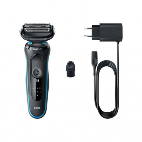 Braun Series 5 51-M1000s Shaver, Black/Blue