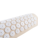 Punktimassaaži matt  ja padi Tunturi Acupressure Mat And Pillow, Beige