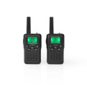 Nedis WLTK1010BK two-way radio 8 channels 446 MHz Black