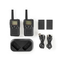 Nedis WLTK1010BK two-way radio 8 channels 446 MHz Black