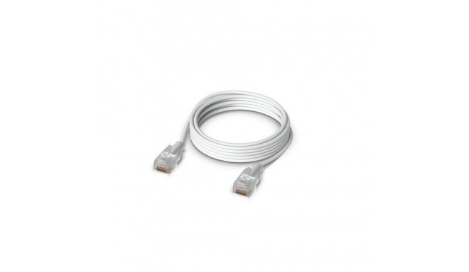 Ubiquiti UACC-Cable-Patch-EL-2M-W networking cable Translucent, White Cat6