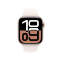 Apple Watch Series 10 OLED 42 mm Digital 374 x 446 pixels Touchscreen Rose gold Wi-Fi GPS (satellite