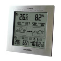 Hyundai WS 2244 M digital weather station Silver