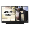 ASUS MON MB165B 15.6inch Mobile TN WXGA 10ms Tr+Tf 60Hz 220cd/m2 3-year warranty Exchange on site D+