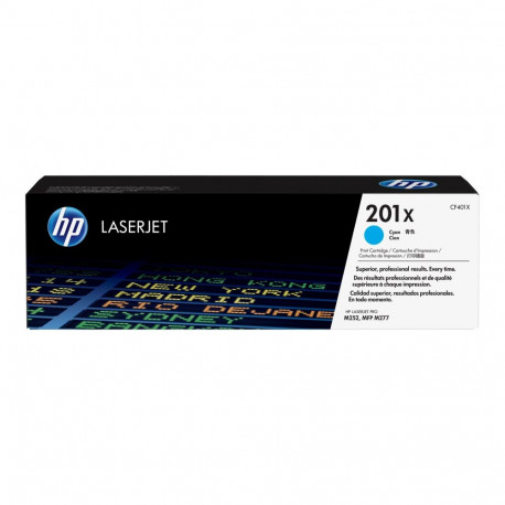 HP 201X Tonercartridge cyan 2.300 pages standard capacity