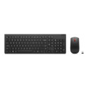 LENOVO Essential Wireless Combo Keyboard & Mouse Gen2 Black Nordic