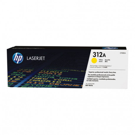 HP 312A Yellow Toner LaserJet Pro 400 color MFP M476 2700 pages