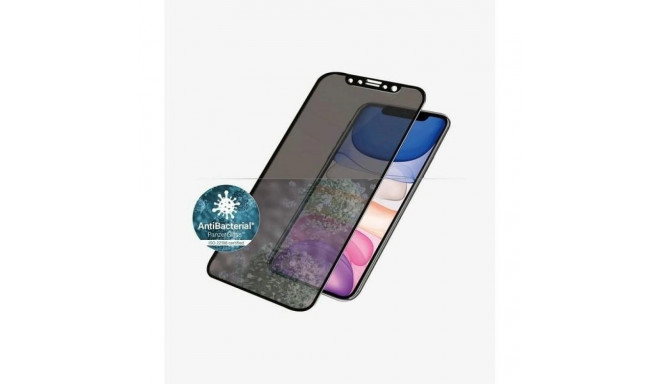 PanzerGlass E2E Super+ privacy tempered glass for iPhone XR / 11 - with black frame