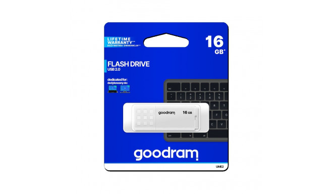 Pendrive Goodram USB 2.0 16GB valge