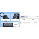 Splitter 4 Ports ORICO USB 3.0 PW4U-U3