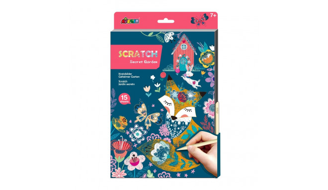 AVENIR A4 kraapimisraamat salaaed