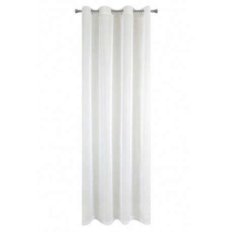CURTAIN LUCY 140X250 CREAM RINGS D