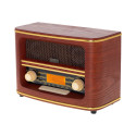 Adler | Retro Radio | AD 1187 | Alarm function | AUX in | Wooden