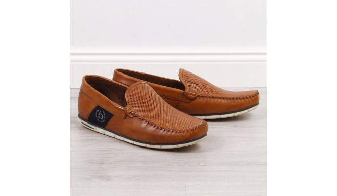 Leather loafers Bugatti M JJ153094 brown (43)