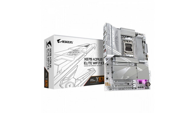Motherboard X870 A ELITE WF7 ICE AM 5 4DDR5 HDMI/USB-C ATX