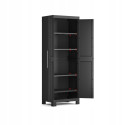 KETER DETROIT WARDROBE 62x182x45cm SPLIT SHELVES IT New