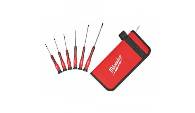 MILWAUKEE SCREWDRIVERS PREC. 6pcs.