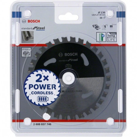 Bosch 2 608 837 746 circular saw blade 13.6 cm 1 pc(s)