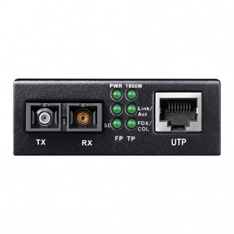 Cudy MC100GSB-60A must võrgu meediakonverter 1000 Mbit/s Multi-mode, Single-mode