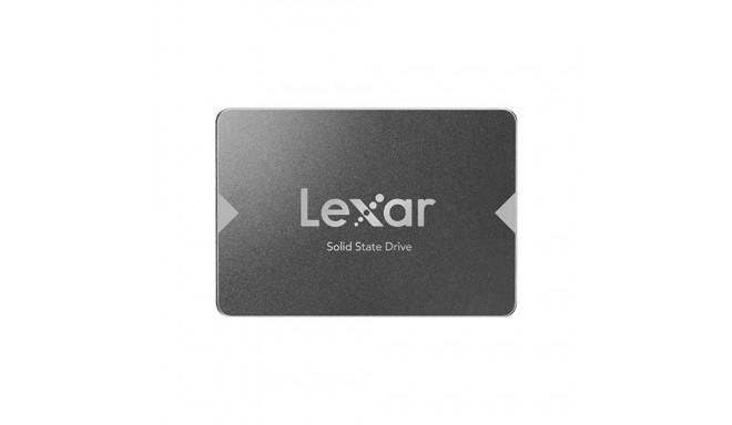 Lexar | NS100 | 512 GB | SSD form factor 2.5" | SSD interface SATA III | Read speed 550 MB/s | Write