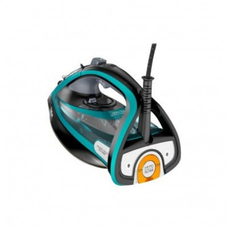 Tefal Ultimate Pure FV9844 Dry & Steam iron Durilium Autoclean soleplate 3200 W Black, Blue