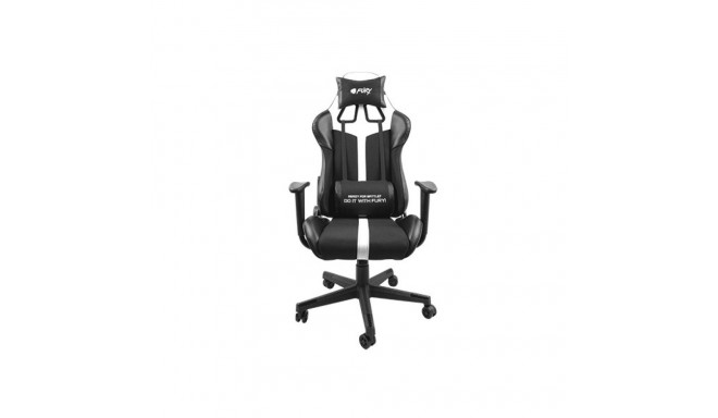 FURY Avenger XL Universal gaming chair Padded seat Black, White