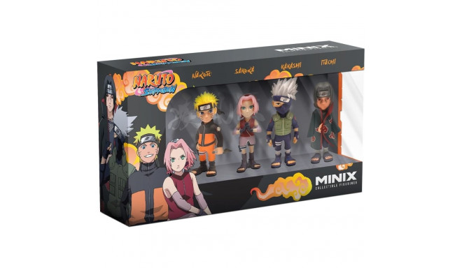 Set of 4 Naruto Shippuden Minix 7cm figures
